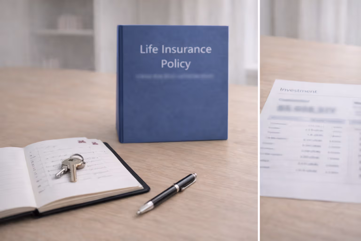 Insurance can balance unequal assets.