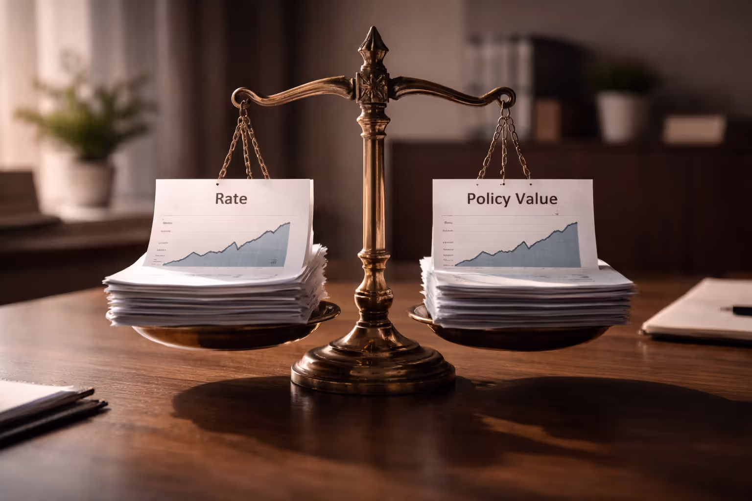 Rate risk can flip the math.